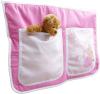 Ticaa Bett-Tasche für Hoch- und Etagenbetten - horse pink
