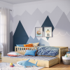 Bellabino 'Vils' Kinderbett 90x200 cm, Kiefer massiv, natur lackiert, inkl. Gästebett 90x190 cm und Rausfallschutz