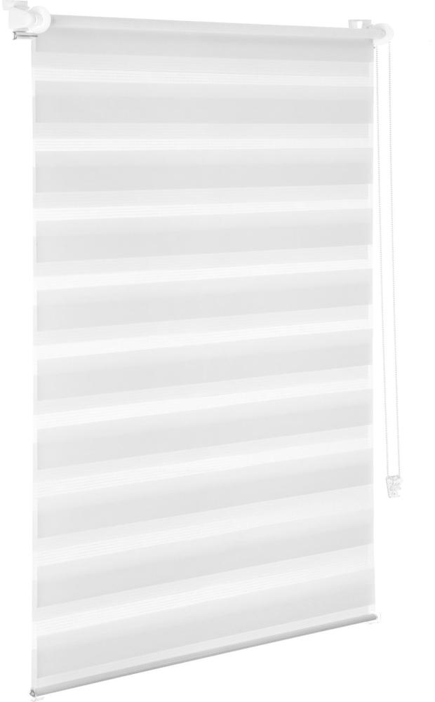 tectake Doppelrollo Polyester 80 x 150 cm Bild 1