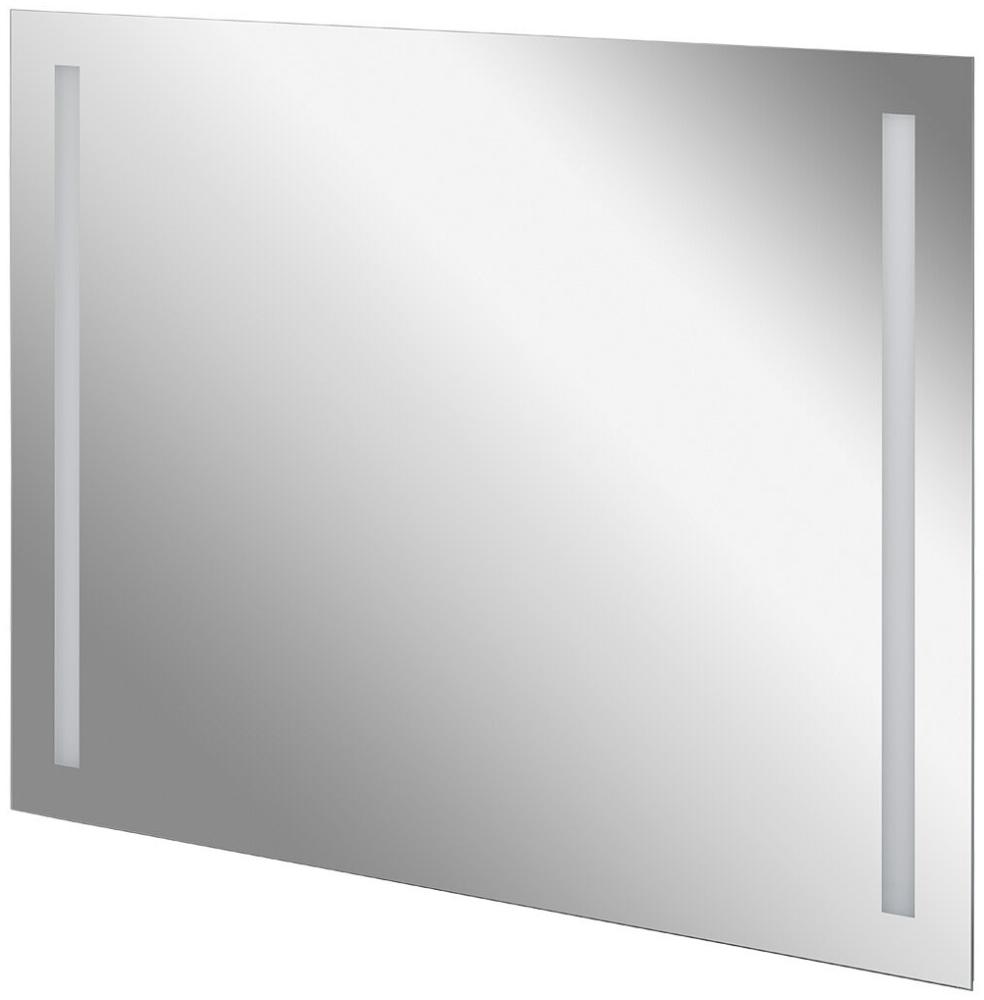 Fackelmann B. perfekt Badmöbel Set 3-teilig, 100 cm, Weiß, LED-Spiegel Bild 1
