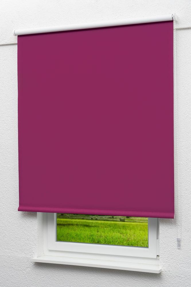 Lysel Outlet - Verdunkelungsrollo Dunkelmagenta, (B x H) 82.50cm x 190cm in violett/dunkelmagenta Bild 1