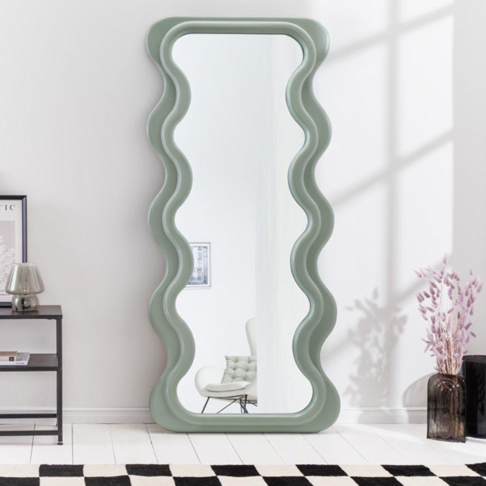 Extravaganter Design Spiegel 160x70cm FORMOSA grün modern Bild 1