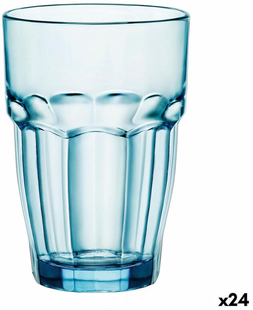 Becher Bormioli Rocco Rock Bar Blau Glas 370 ml (24 Stück) Bild 1