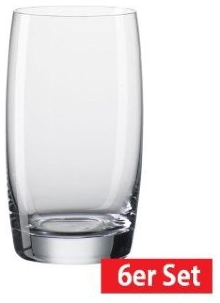 BOHEMIA CRISTAL 6er Set Glas -Longdrinkglas je 380 ml SIMPLY Bild 1