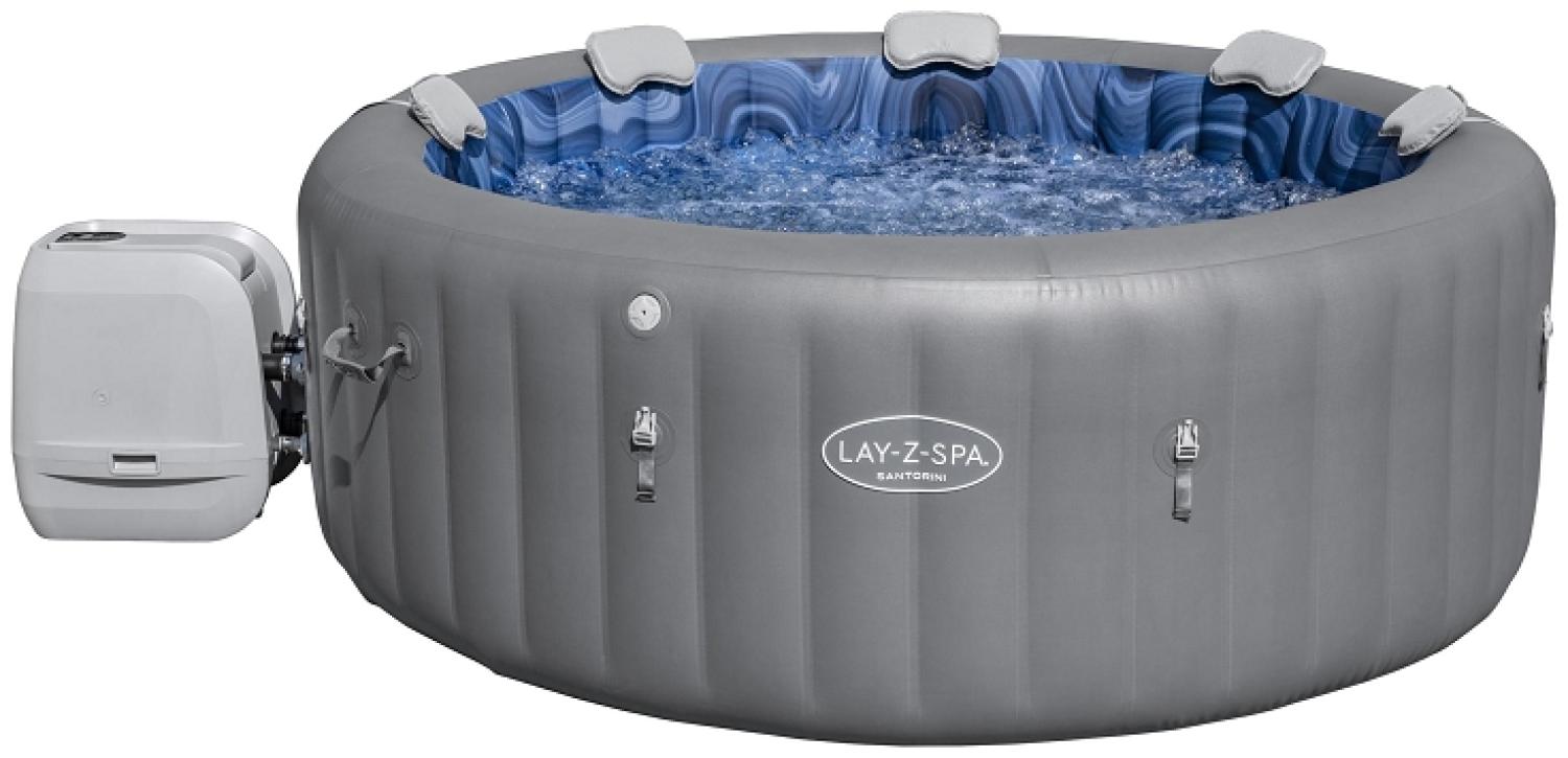 Lay-Z-Spa® Santorini Hydrojet Pro Whirlpool 5-7 Personen - 2. 16m x 80cm Bild 1