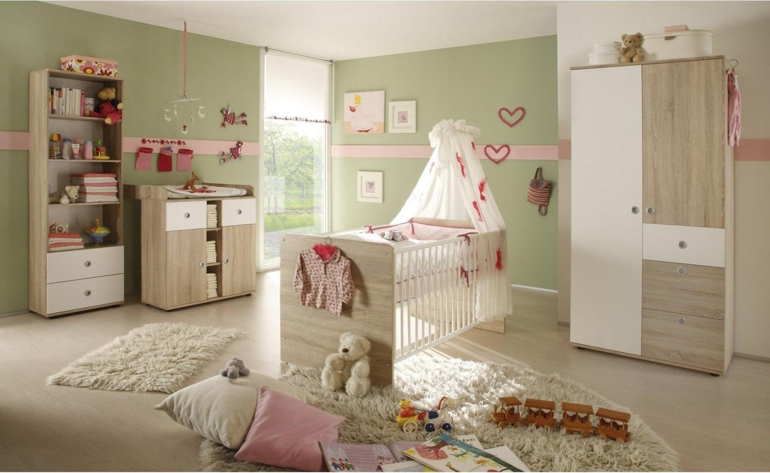 Ticaa 'Lilli' 4-tlg. Babyzimmer-Set beige Bild 1