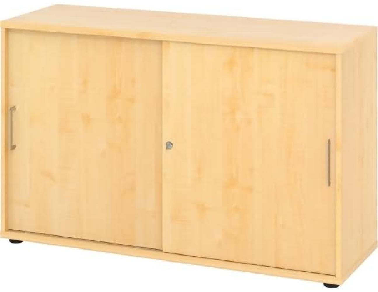 mcbuero. de Schiebetürschrank Derie 9 2 OH BxTxH 120x40x74,8cm Griff BS Bild 1