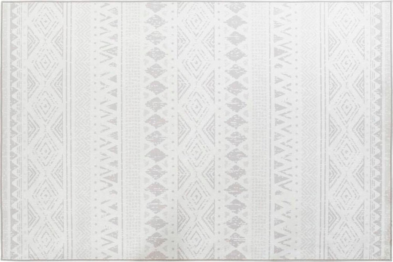 Teppich DKD Home Decor Grau Ikat (160 x 230 x 0,4 cm) Bild 1
