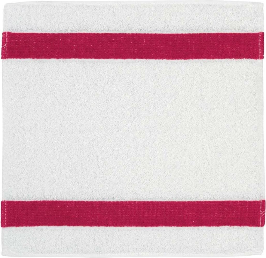 Feiler Handtücher Exclusiv mit Chenillebordüre | Seiftuch 30x30 cm | kirsch Bild 1