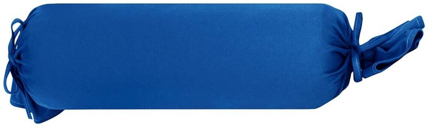 Formesse Bella Donna Jersey Kissenbezug | ca. 15x40 cm | royalblau Bild 1