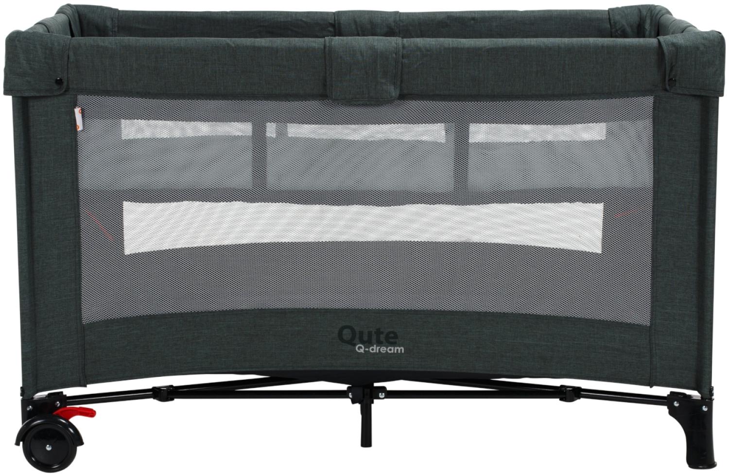 Qute Q-Dream Reisebett Jeans / Grün Grün Bild 1