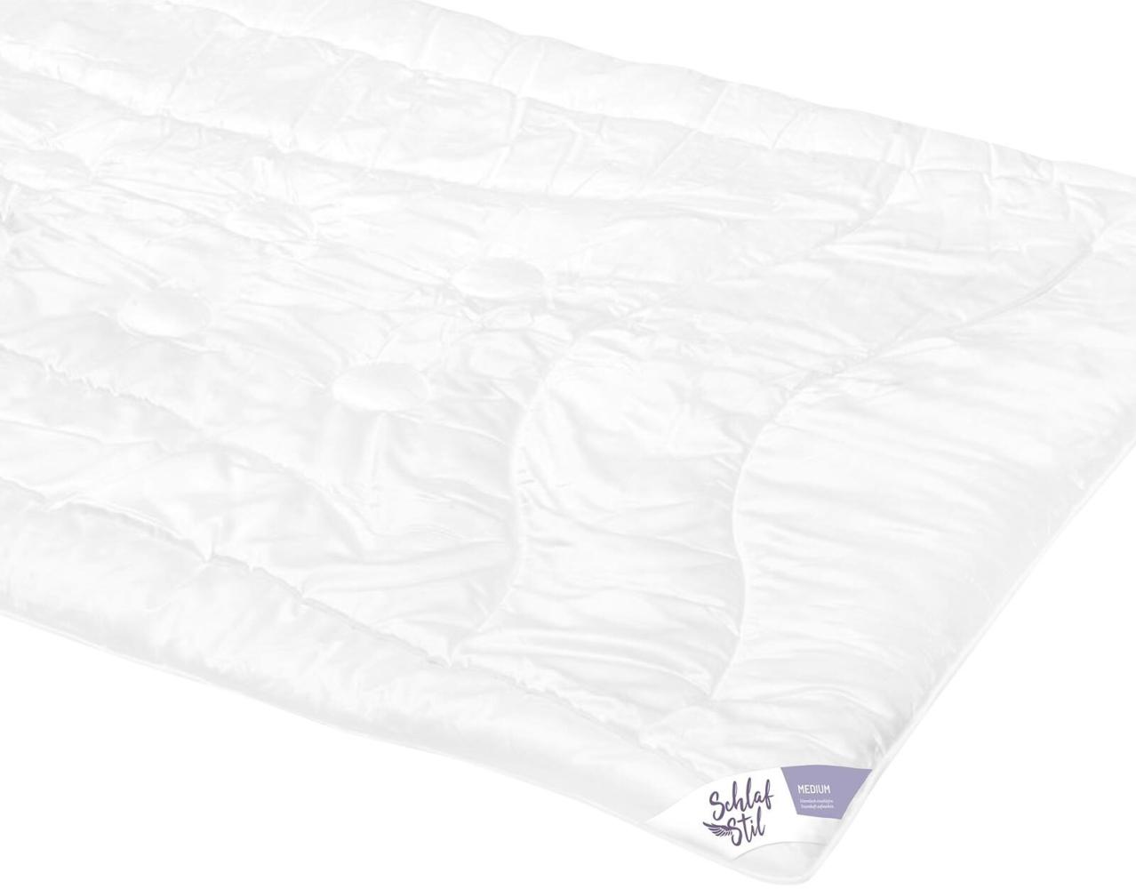 Schlafstil Naturhaardecke N700 medium leicht, Füllung: 100% Kaschmir | 135x200 cm Bild 1