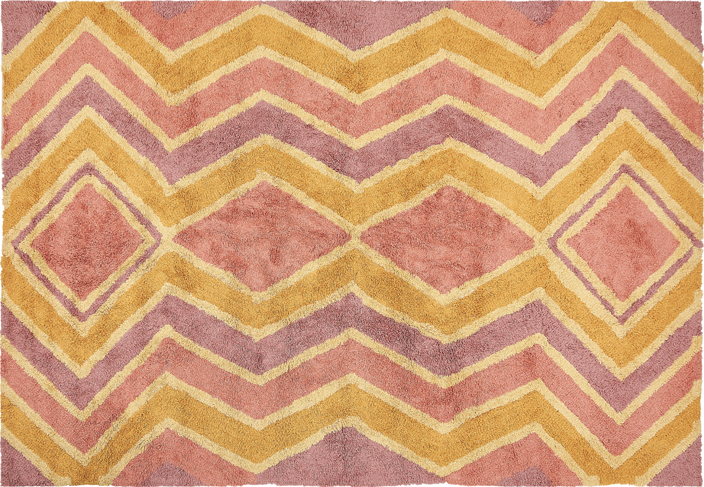 Teppich Baumwolle mehrfarbig 160 x 230 cm CANAKKALE Bild 1