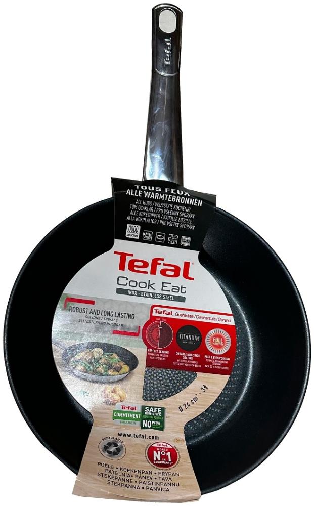 Tefal Cook eat Frypan 24 cm Stainless steel Bild 1