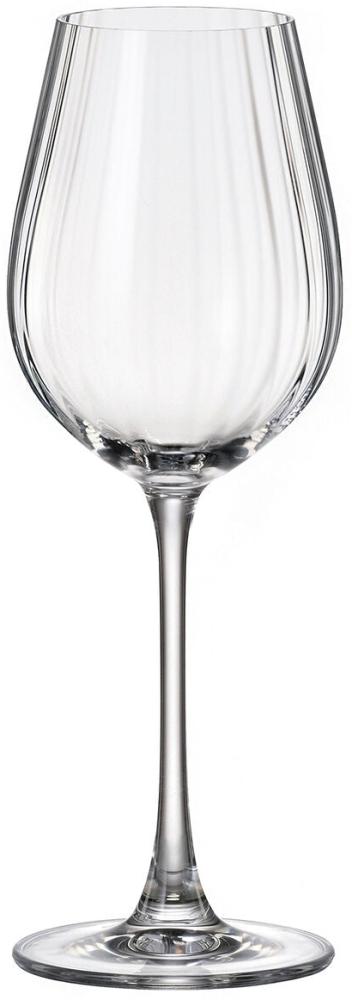 Weinglas Bohemia Crystal Optic Durchsichtig 400 Ml 6 Stück Bild 1