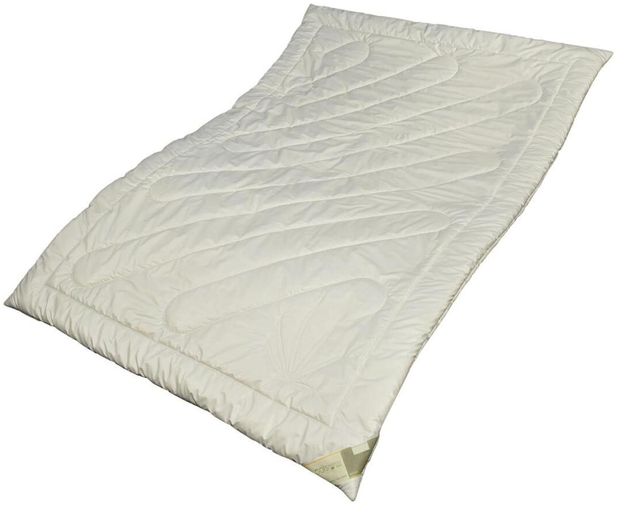 Traumschlaf BIO-Hanf Duo-Warm-Steppbett, Füllung: 60% Bio-Hanf, 40% Bio-Schurwolle|240x220 cm Bild 1