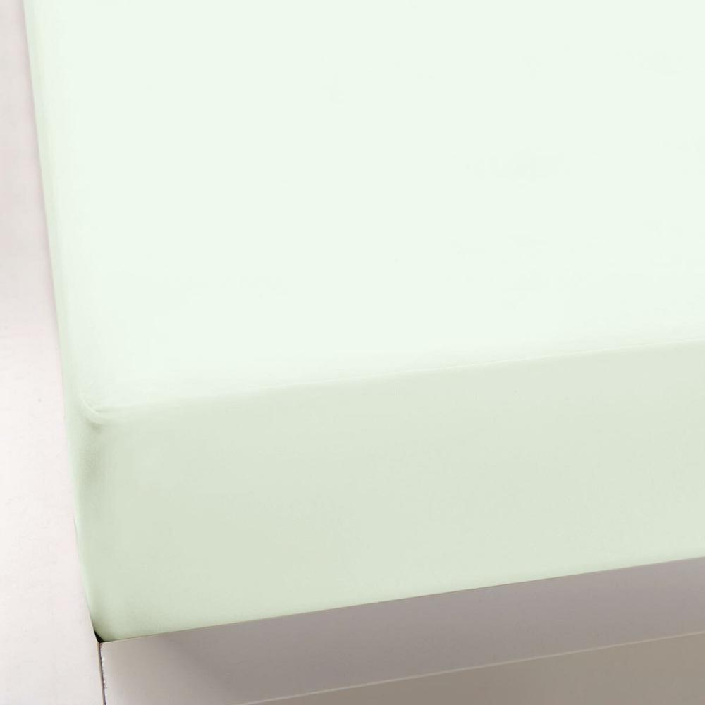 Formesse Jersey Spannbetttuch Bella Gracia | 140x200 - 160x220 cm | pastellgrün Bild 1