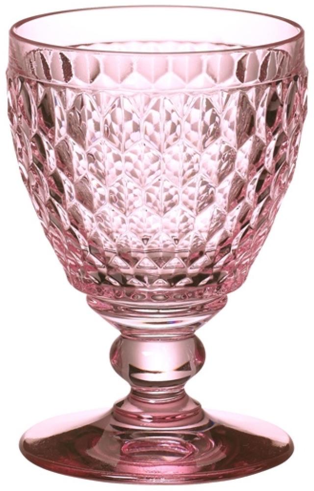 Villeroy & Boch Vorteilset 6 Stück Boston coloured Rotweinglas rose rosa 1173090024 und Geschenk + Spende Bild 1