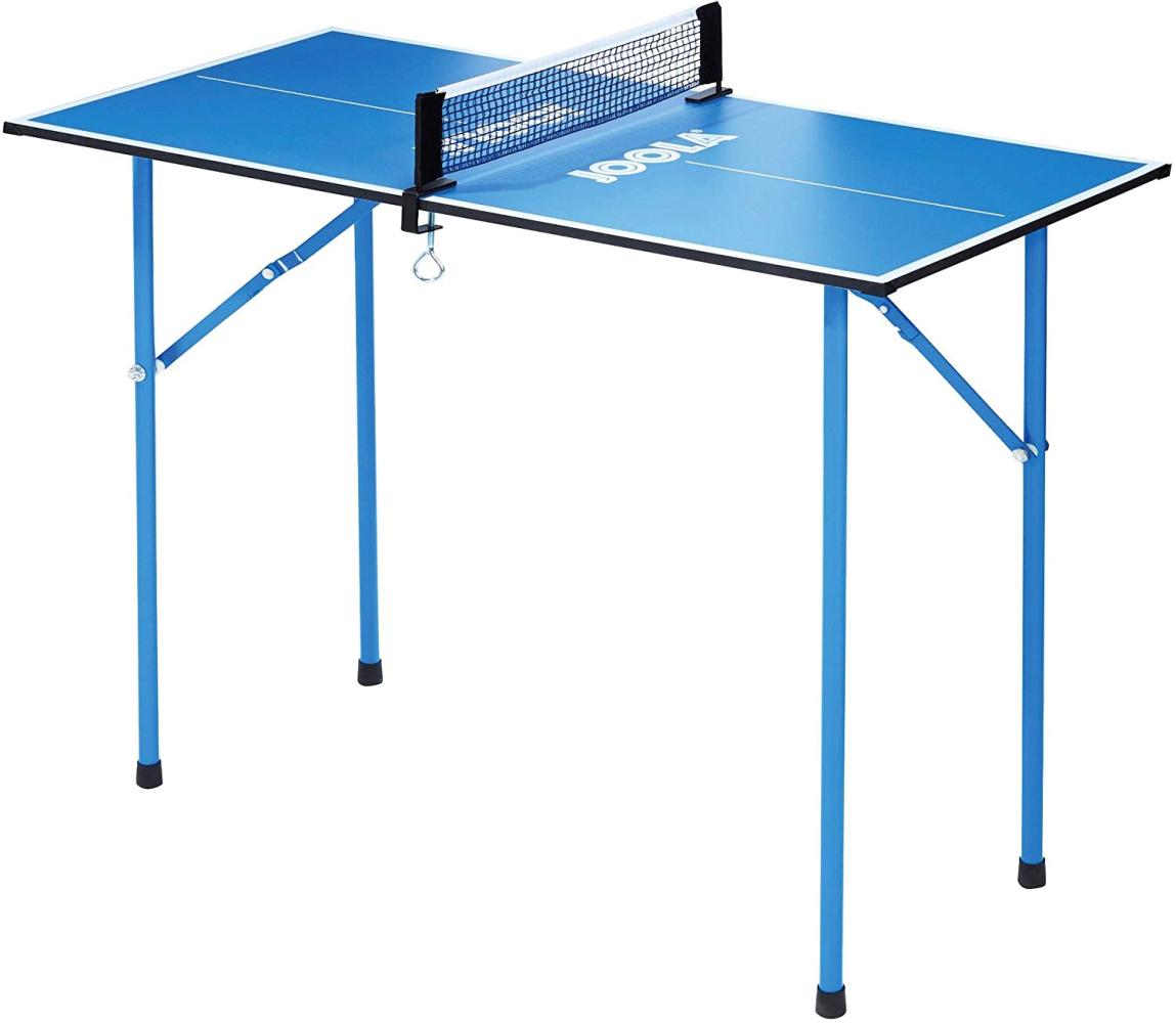 Joola Indoor-Tischtennisplatte "Mini" (inkl. Netzgarnitur), blau Bild 1