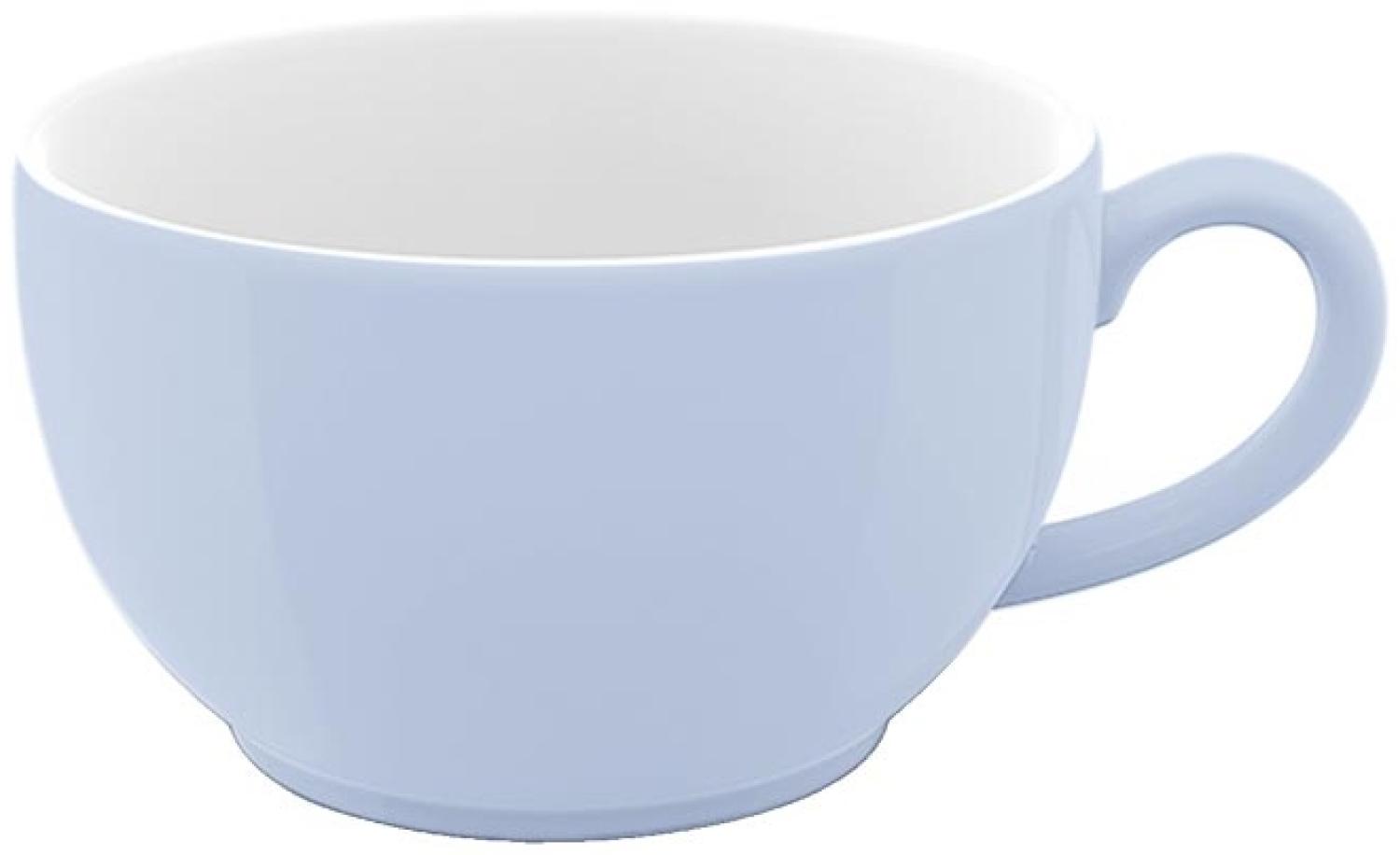 Dibbern Solid Color Morgenblau Cappuccino Obertasse 0,3 L Bild 1