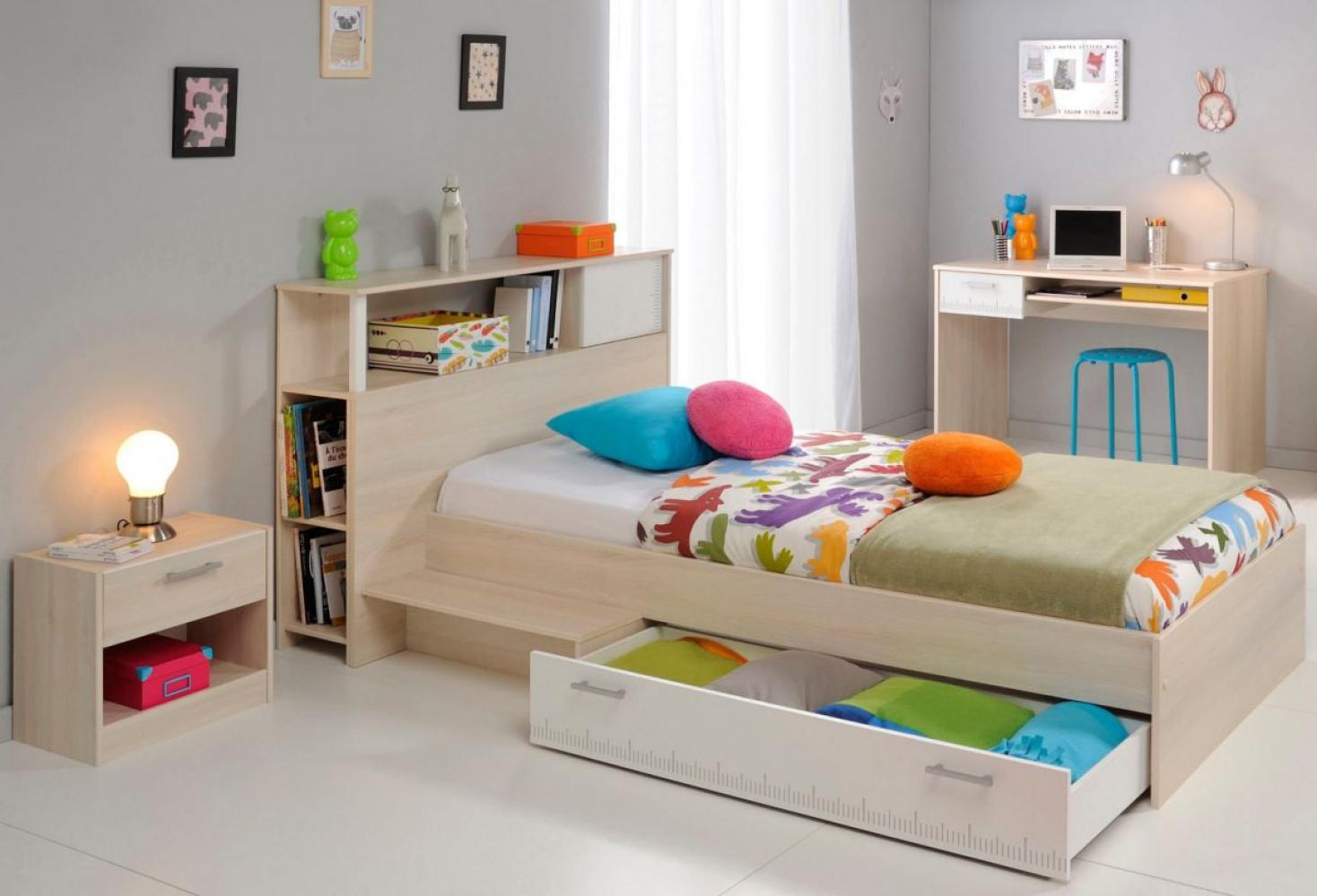 JUGENDZIMMER 4-teilig Parisot CHARLY 11 Kinderzimmer Set Komplett Möbel Modernes Design Bild 1