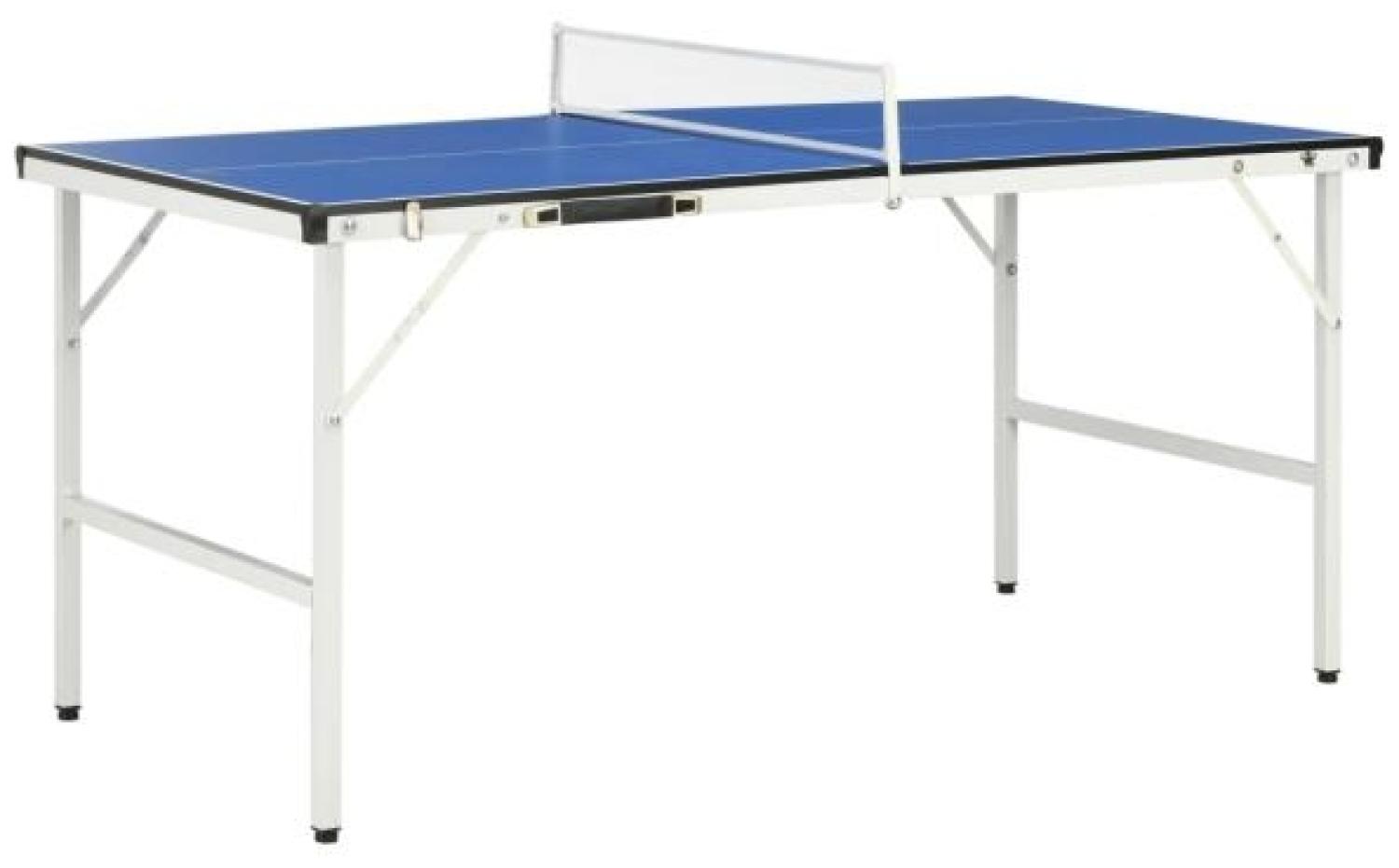 Tischtennisplatte mit Netz 5 Fuß 152×76×66 cm Blau Bild 1