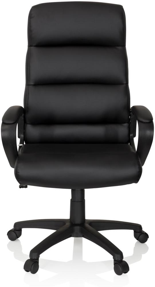 hjh OFFICE Profi Chefsessel FUTURA 100 Kunstleder schwarz Bild 1