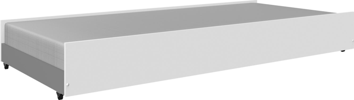 Wimex Multiraumkonzept Ausziehliege Holzwerkstoff Weiß 199x94x27 cm Bild 1