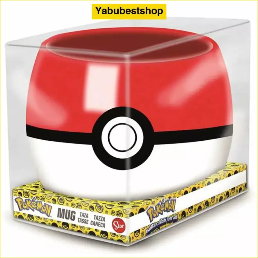 Tasse mit Box Pokémon Pokeball aus Keramik 360 ml Bild 1