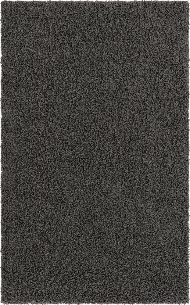 Teppich "HIGH-FLOR" Rechteckig Dunkelgrau 150x245 cm Bild 1