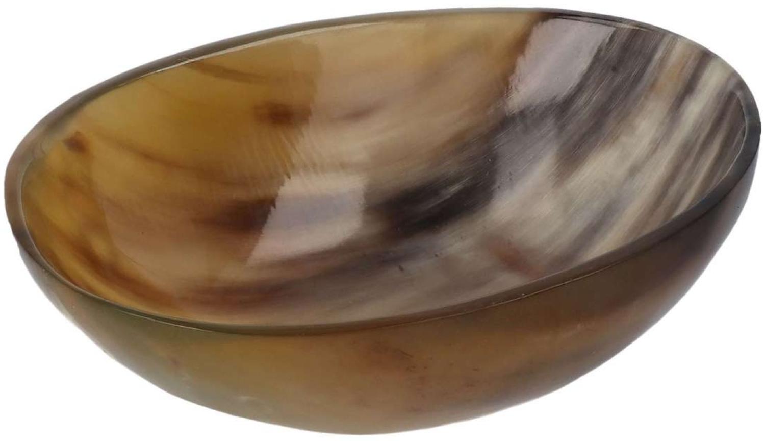 Dekoschale aus Horn oval, nützlich und sehr dekorativ Bild 1