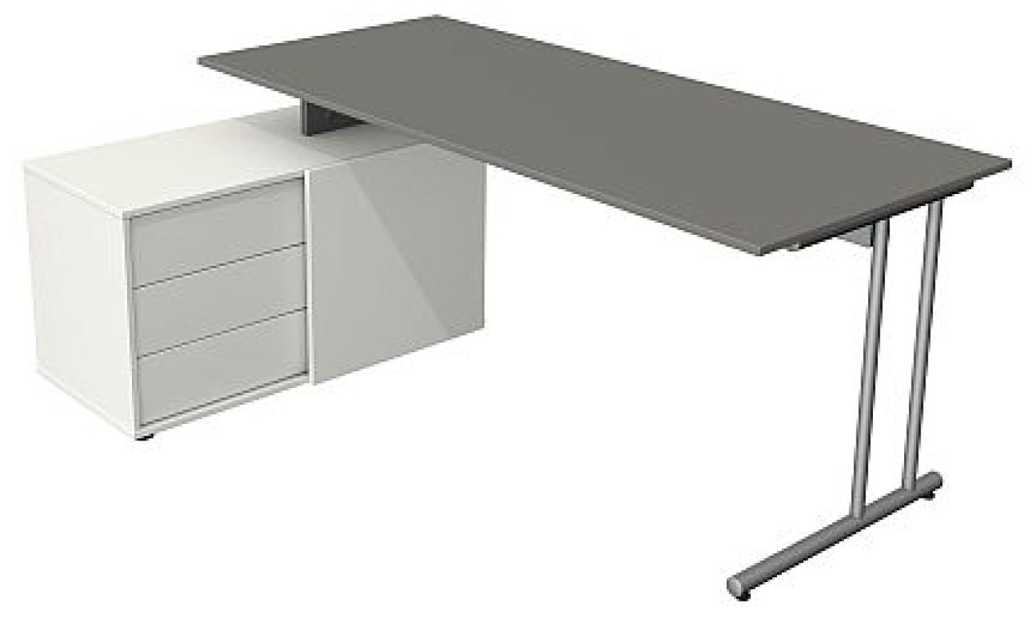Kerkmann Schreibtisch mit Sideboard START UP 4945 Grafit Bild 1