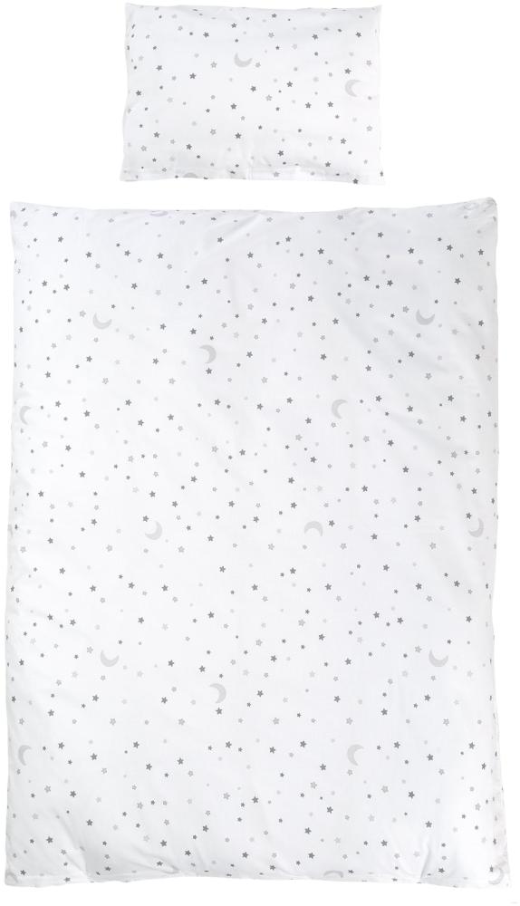Roba Kinderbettwäsche 100x135 cm, Sternenzauber grau Bild 1