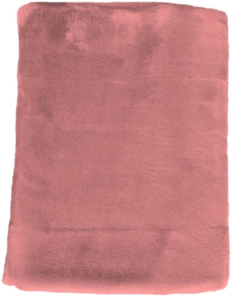 Kuscheldecke Wohndecke Cashmere Touch 150 x 200 cm rosa Bild 1