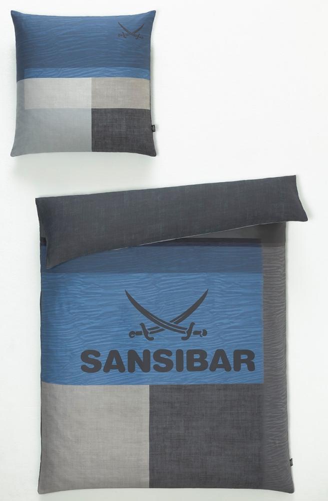 Bettwäsche SANSIBAR Satin - 155x220 cm Bild 1