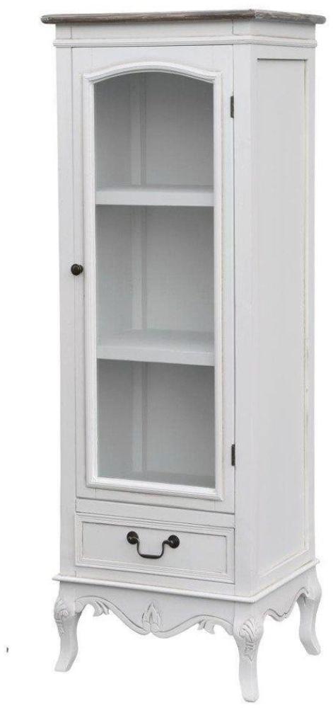 Livin Hill Vitrine Rimini White Weiß RIW04 Bild 1