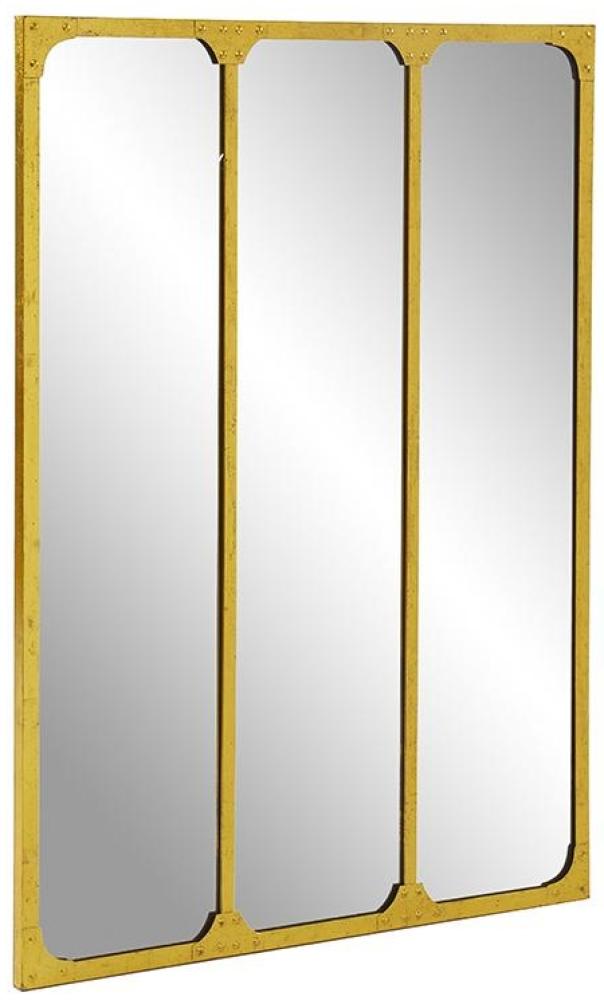 Atelier Glaswand NORWICH - Eisen - 120x90 cm - Goldfarben Bild 1