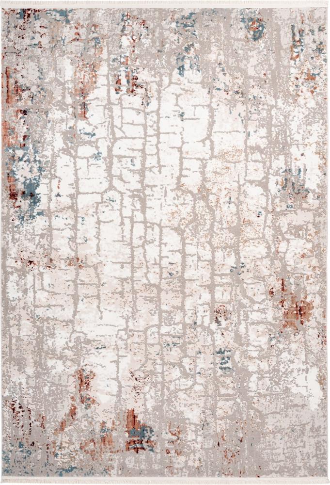 Kurzflorteppich Wahie 100 Taupe 80 x 150 cm Bild 1