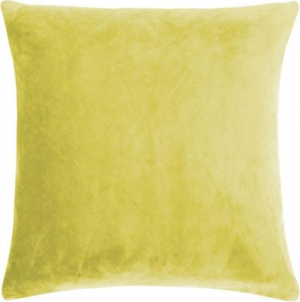 Pad Kissenhülle Samt Smooth Mustard (50x50cm) 10424-E55-5050 Bild 1