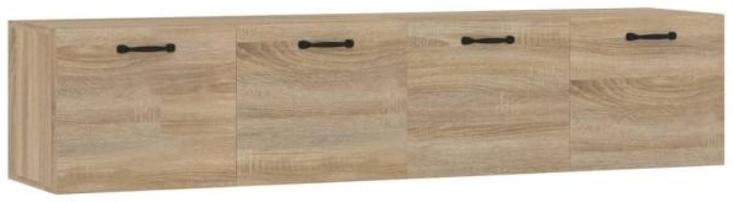 Wandschränke 2 Stk. Sonoma-Eiche 60x36,5x35 cm Holzwerkstoff Bild 1