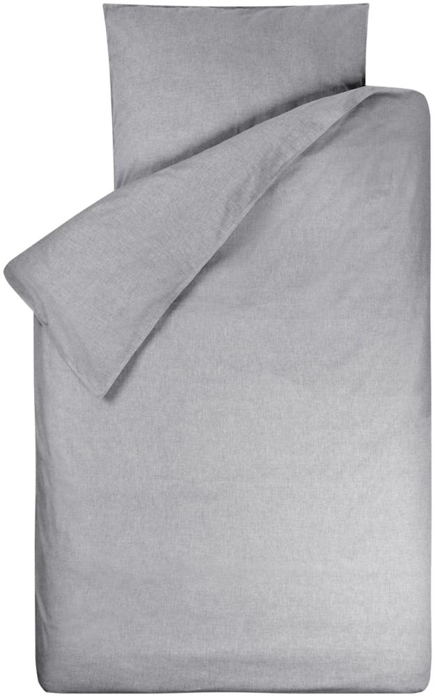 Bink Bedding Bo Bettbezug Grau 120 x 150 cm Grau Bild 1