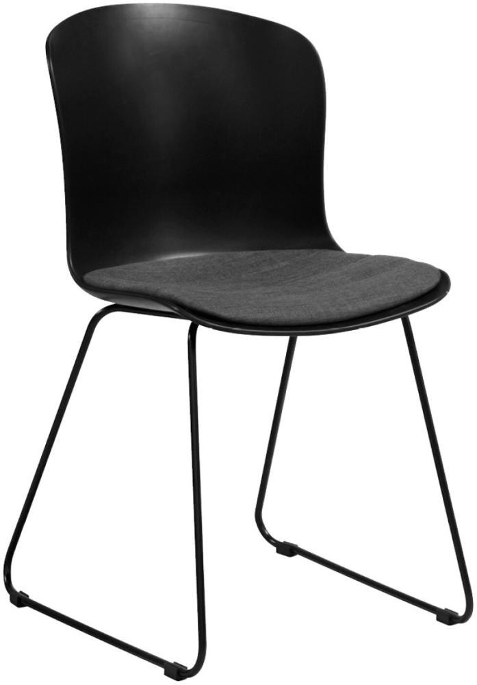 'Montreal' Stuhl, schwarz Bild 1