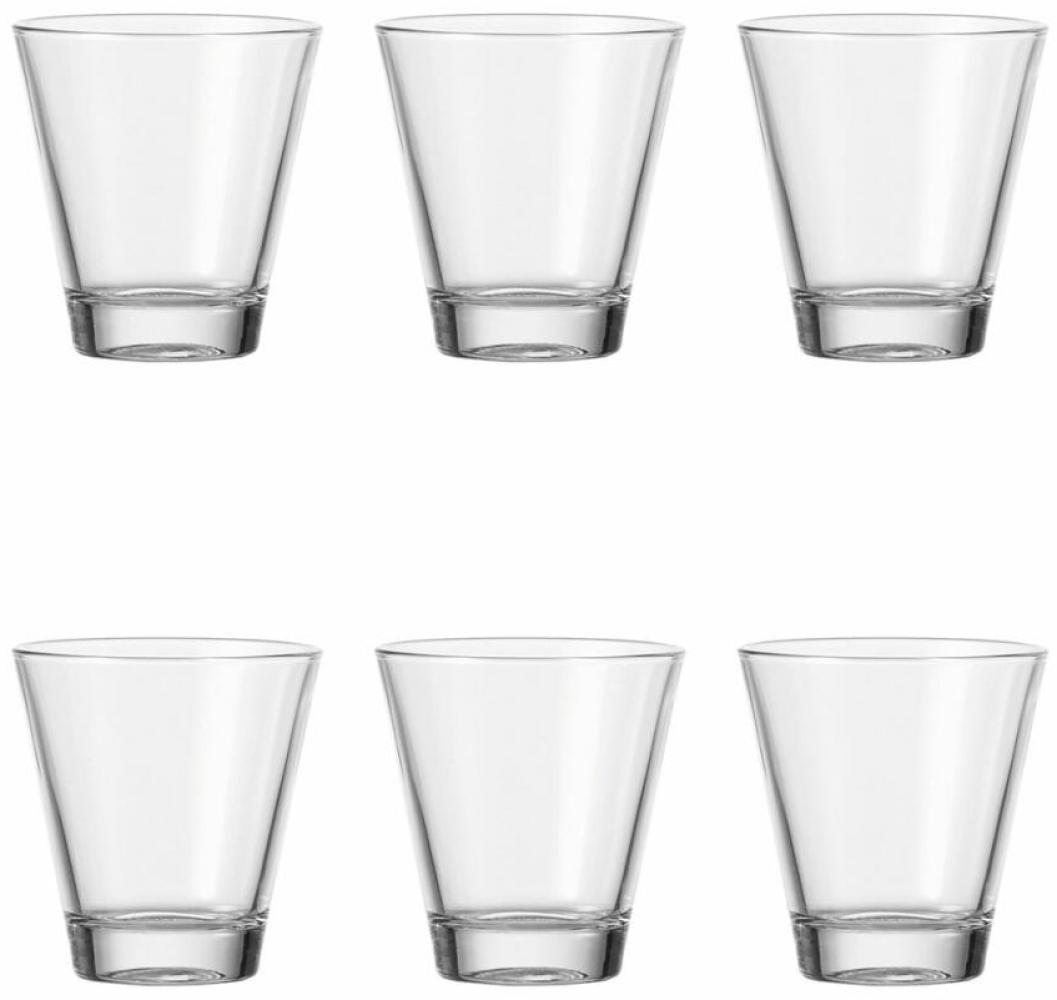 Leonardo Ciao Becher Klein 6er Set, Trinkglas, Wasserglas, Saftglas, Glas, 250 ml, 35452 Bild 1