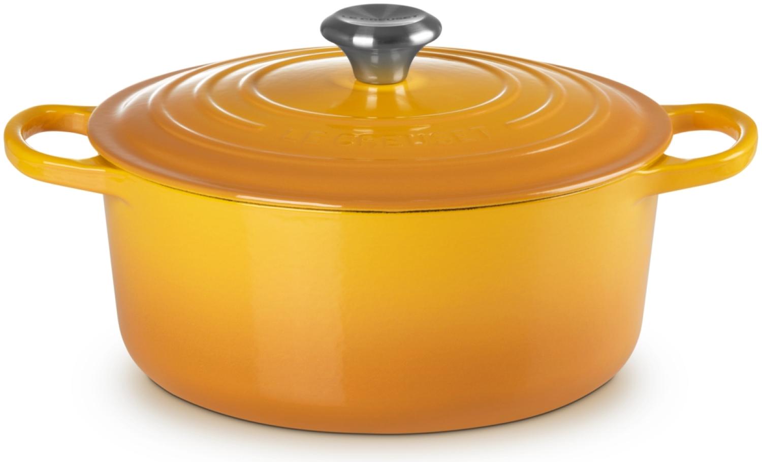 Le Creuset Bräter Signature rund nectar 26cm Bild 1