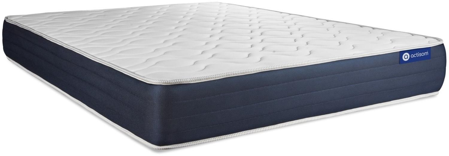 Actiflex sleep matratze 133x183cm, Taschenfederkern und Memory-Schaum, Härtegrad 2, Höhe :22 cm, 5 Komfortzonen Bild 1