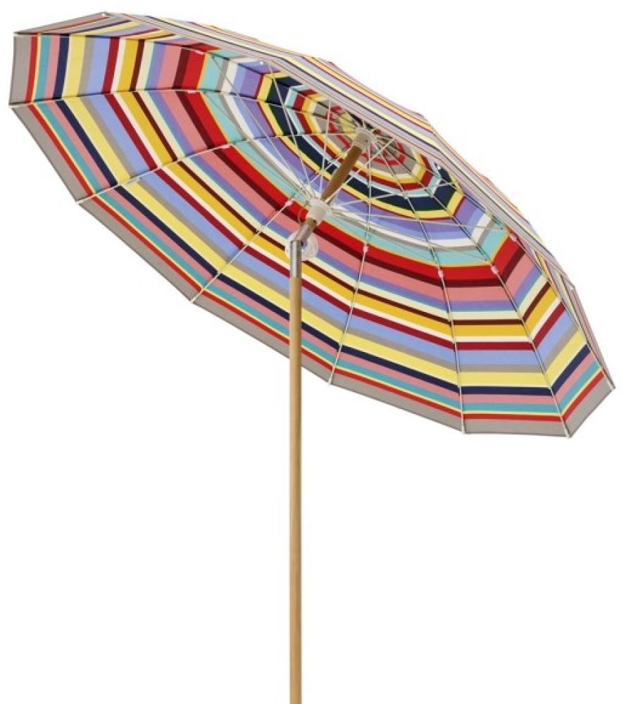Pagoden Sonnenschirm Multicolor mit Knickmechanismus Ø 240 Bild 1