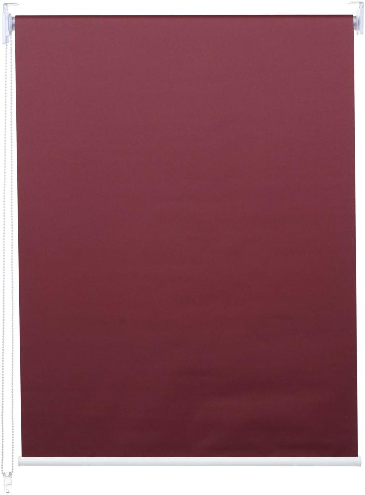 Rollo HWC-D52, Fensterrollo Seitenzugrollo Jalousie, 60x230cm Sonnenschutz Verdunkelung blickdicht ~ bordeaux Bild 1
