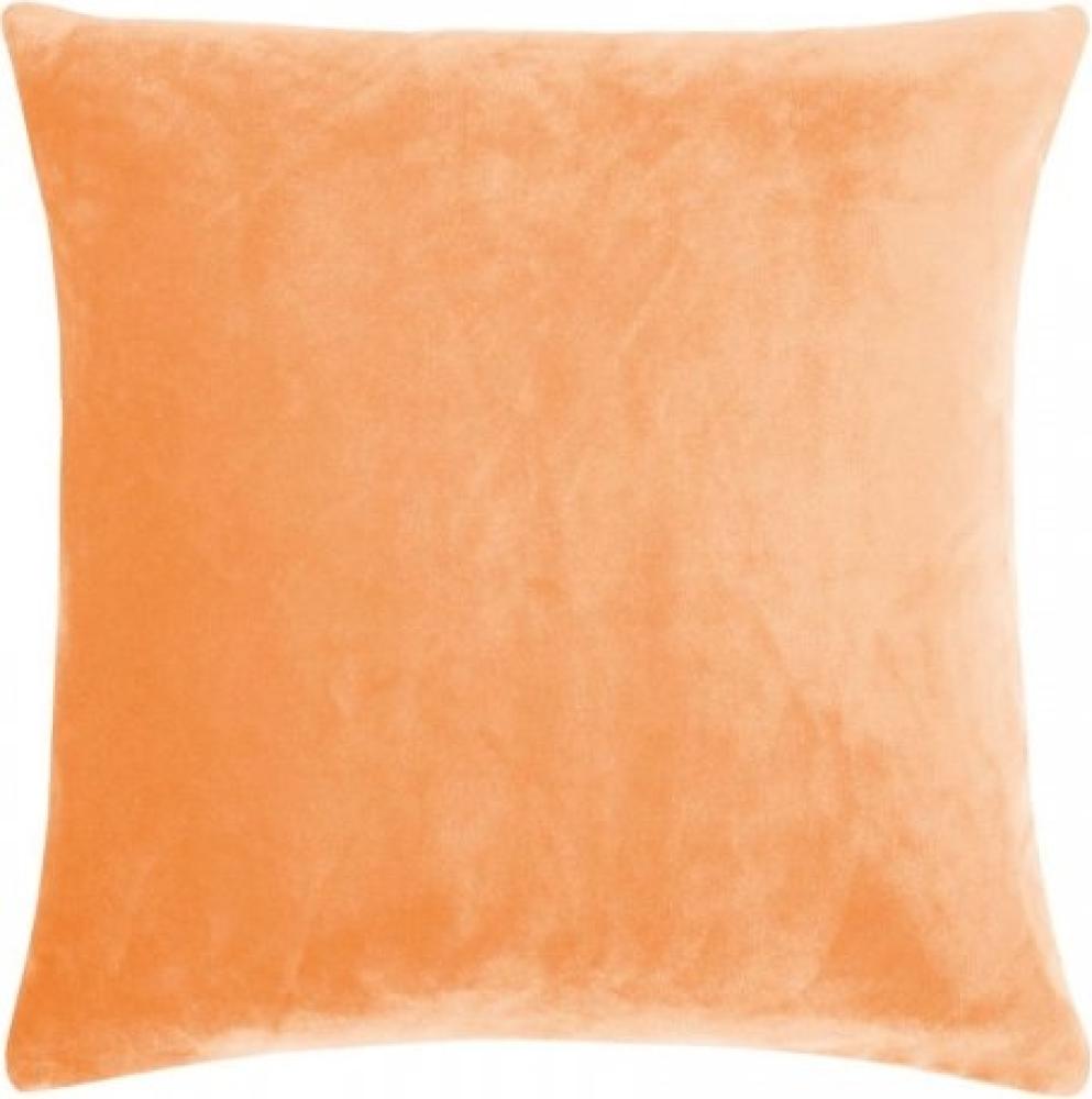 Pad Kissenhülle Samt Smooth Soft Orange (40x40cm) 10424-O25-4040 Bild 1