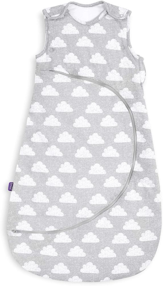 SnüzPouch Baby Schlafsack, 0. 5 Tog - "Cloud Nine" Design - Weiche 100% Baumwolle mit Reißverschluss für einfaches Windelwechseln - 0-6 Monate Bild 1