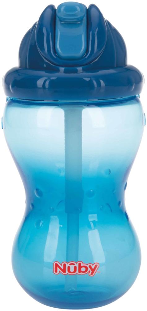 Nuby Flip-It Trinkbecher - 360 ml - Blau Blau Bild 1